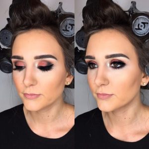 Christmas Party Makeup Artist London - Christiane Dowling