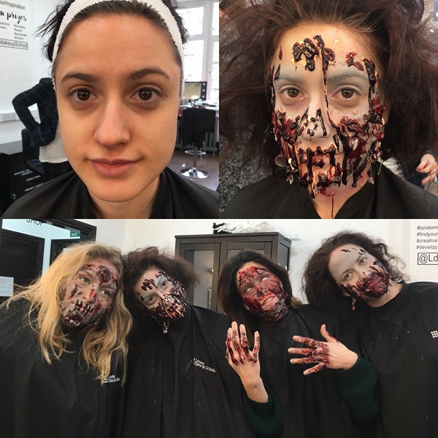 sæt tilnærmelse Happening SFX Makeup - Halloween Makeup - Zombies - Professional Special Effects  Makeup Artist Berkshire Surrey Hampshire | Christiane Dowling