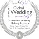 LUX Global Wedding Award Winner - Christiane Dowling Makeup Artistry
