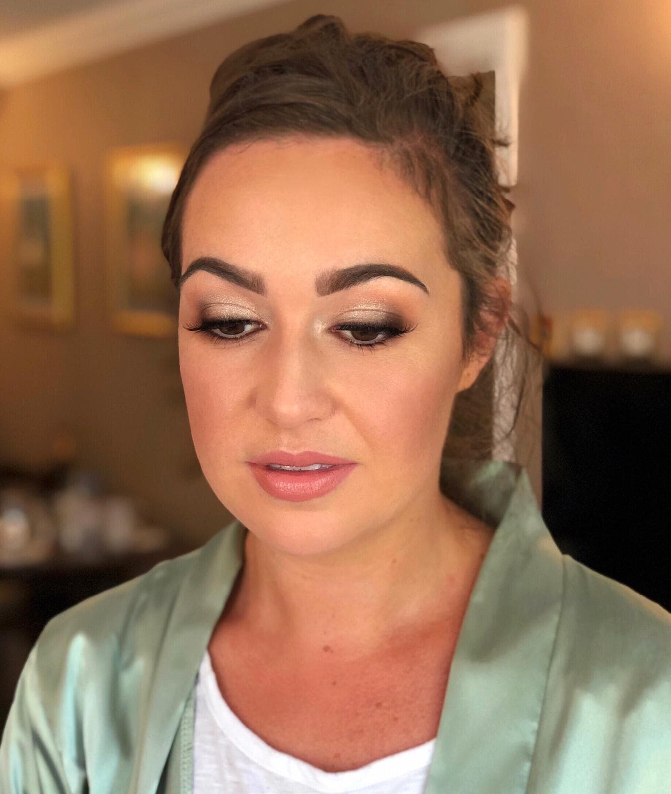 Wedding Makeup at Cantley House in Wokingham by Christiane Dowling Makeup Artistry