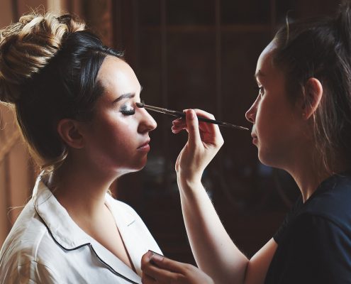 Wedding Makeup at Donnington Grove in Newbury