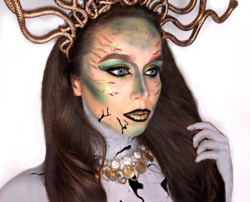 Medusa - Halloween Makeup by Christiane Dowling Makeup Artistry