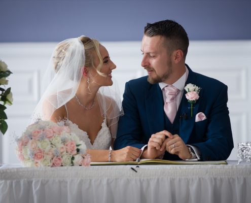 Wedding Makeup at Oakley Hall Hotel in Basingstoke, Hampshire