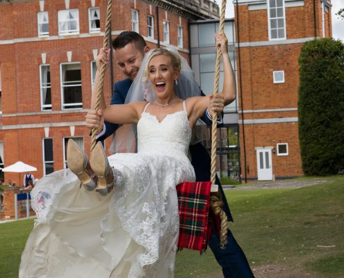 Wedding Makeup at Oakley Hall Hotel in Basingstoke, Hampshire