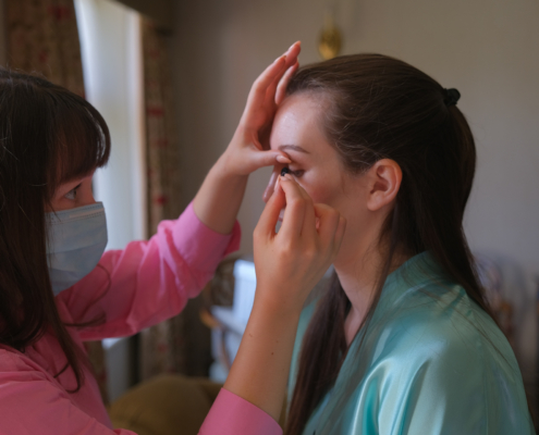 Bridal Makeup at Audleys Wood Hotel in Basingstoke